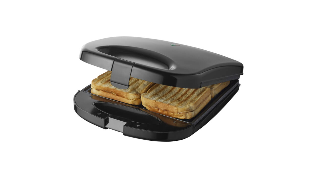 Tosti apparaat Tomado XXL 1200 Watt zwart