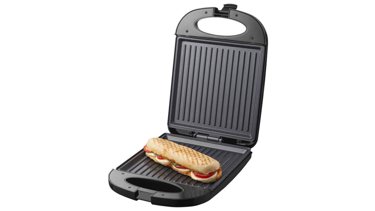 Tosti apparaat Tomado XXL 1200 Watt zwart