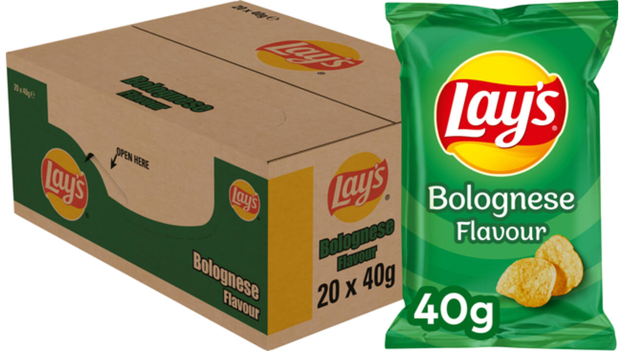 Lay's Chips Bolognese zakje 40 gram