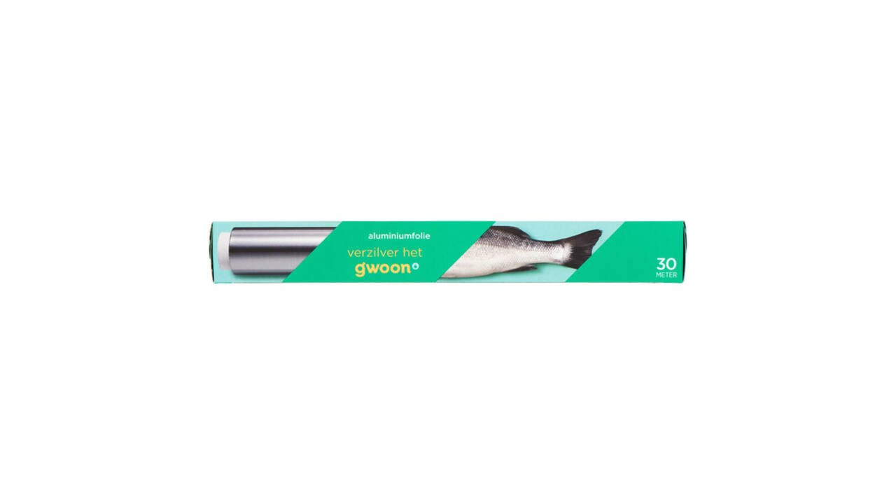 Aluminiumfolie G'woon 30 meter