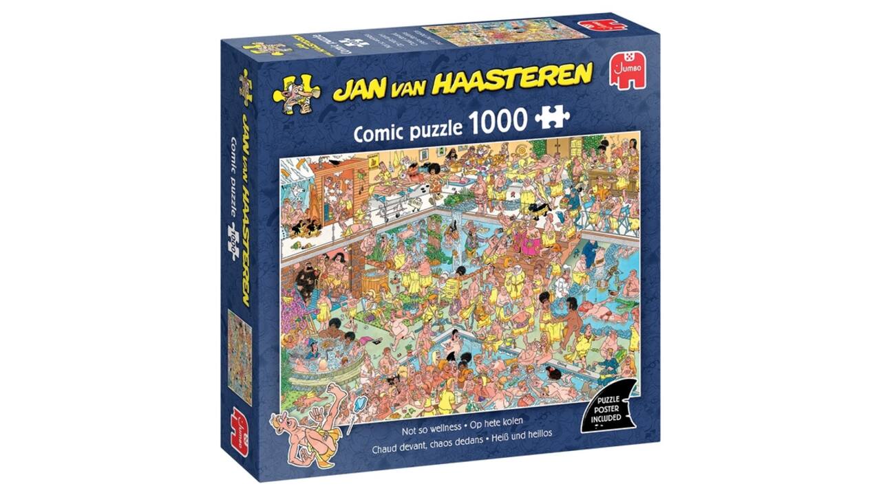 Puzzel JvH Op hete kolen 1000st