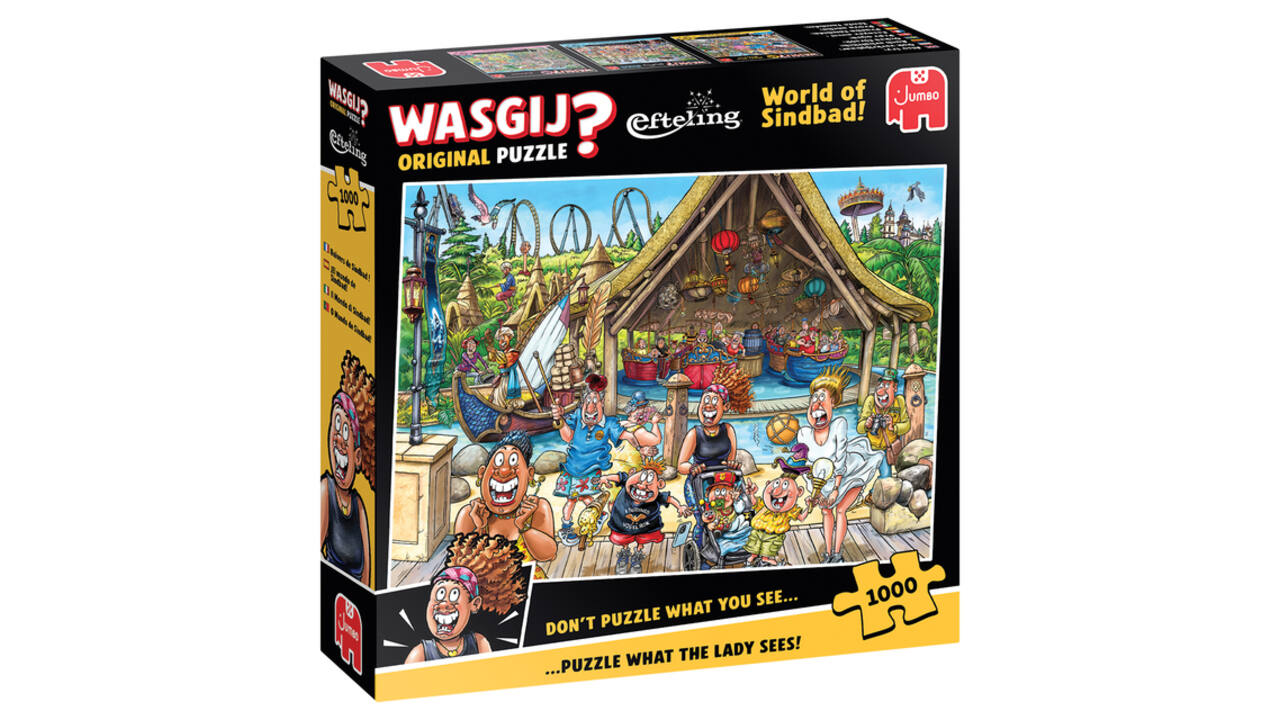 Puzzel Wasgij Efteling Wereld van Sinbad 1000st