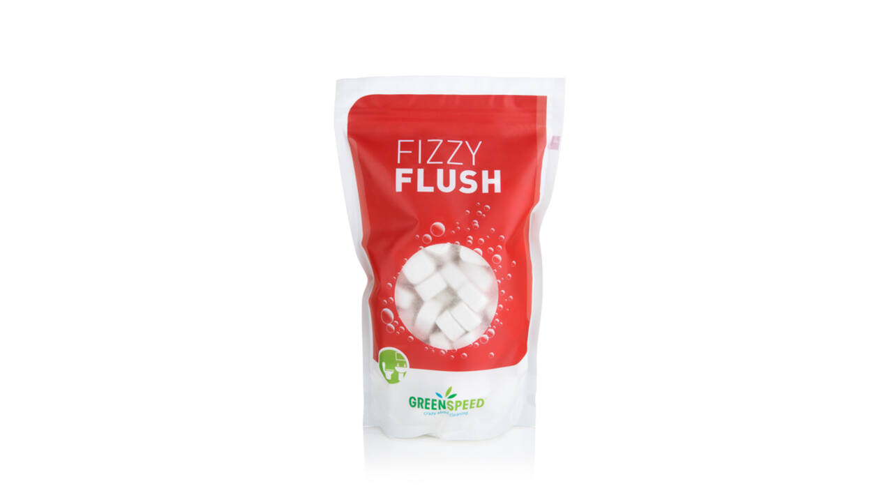 Toiletreinigingstablet Greenspeed Fizzy Flush 15g 75 stuks