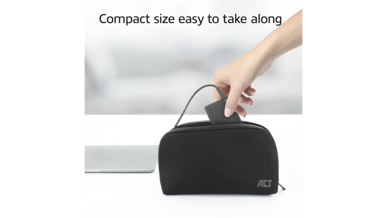 Laptop Oplader ACT USB-C Power Delivery 65W 3mtr