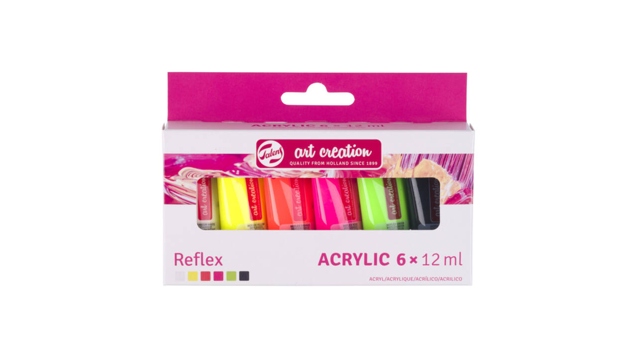 Acrylverf Talens Art Creation Reflex assorti 6 tubes à 12 ml