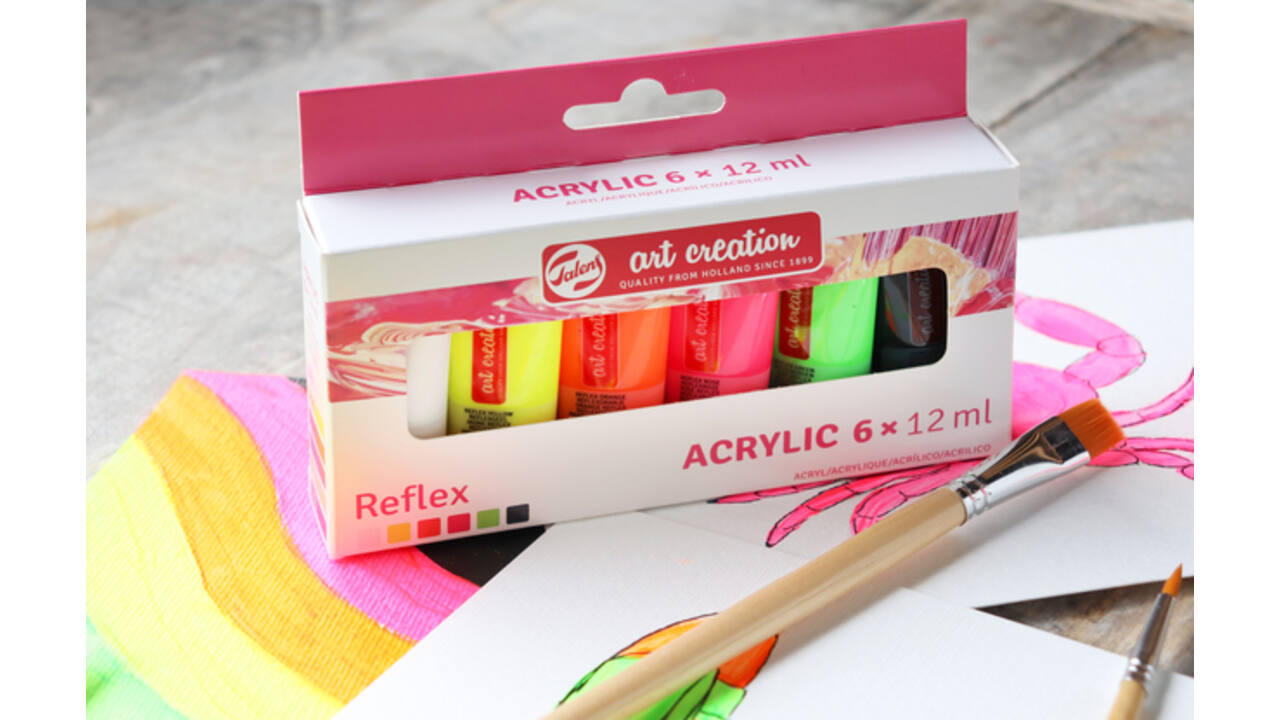 Acrylverf Talens Art Creation Reflex assorti 6 tubes à 12 ml