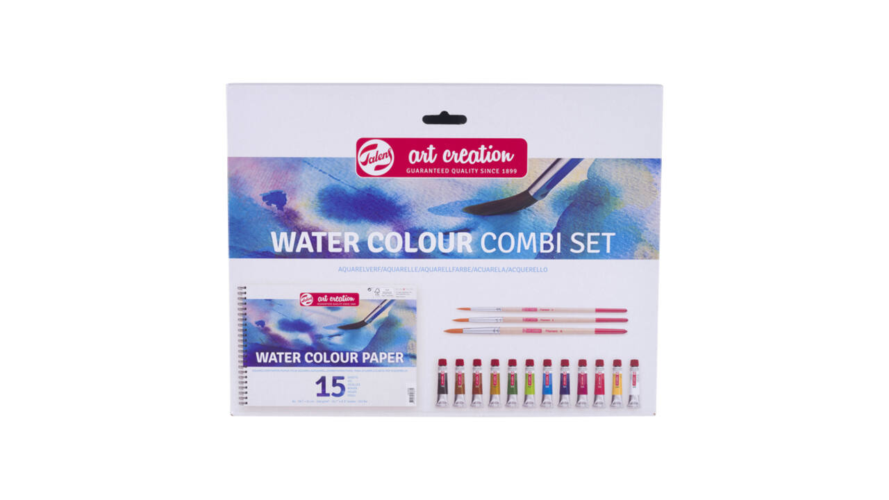 Schilderset Talens Art Creation aquarel à 16-delig blauw
