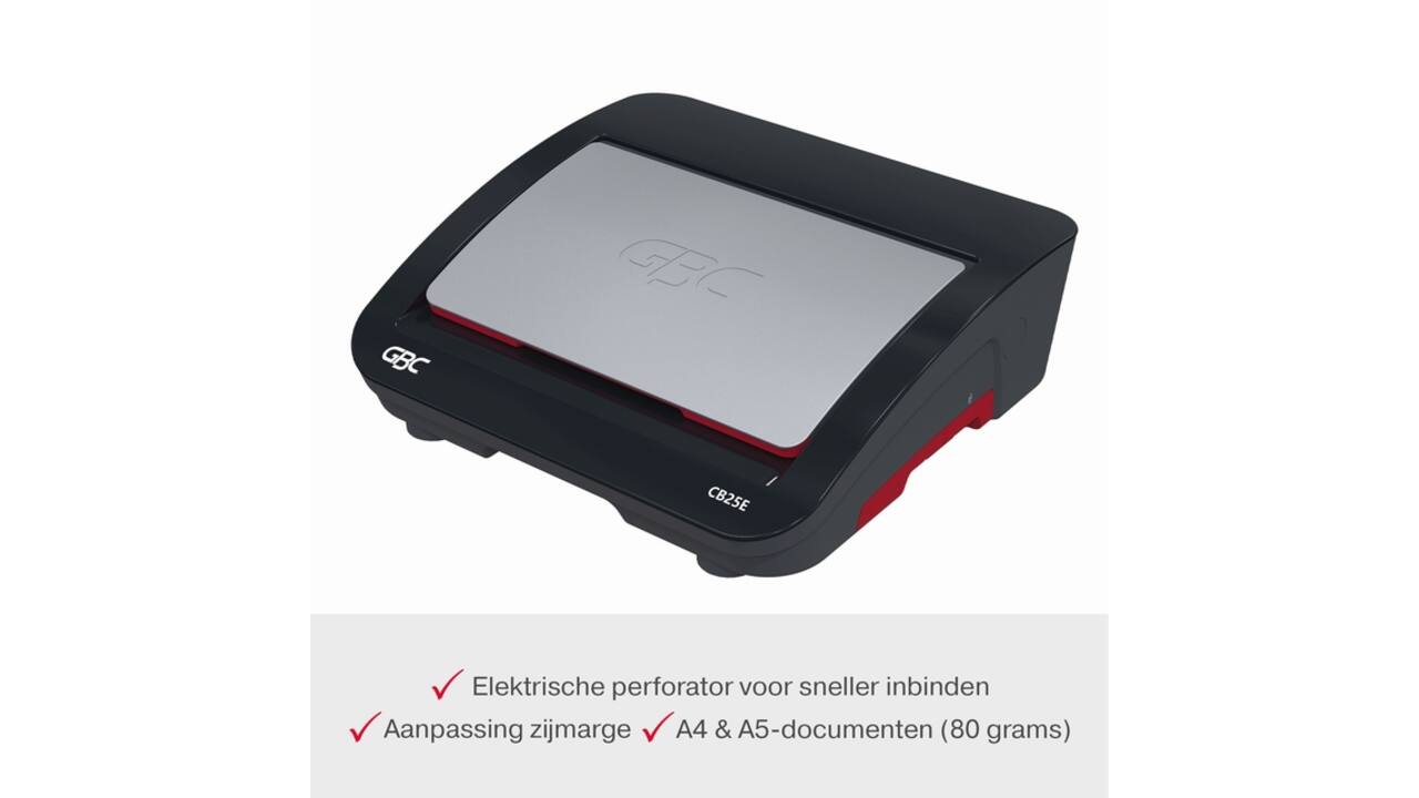Inbindmachine GBC CombBind CB25E 21-gaats elektrisch