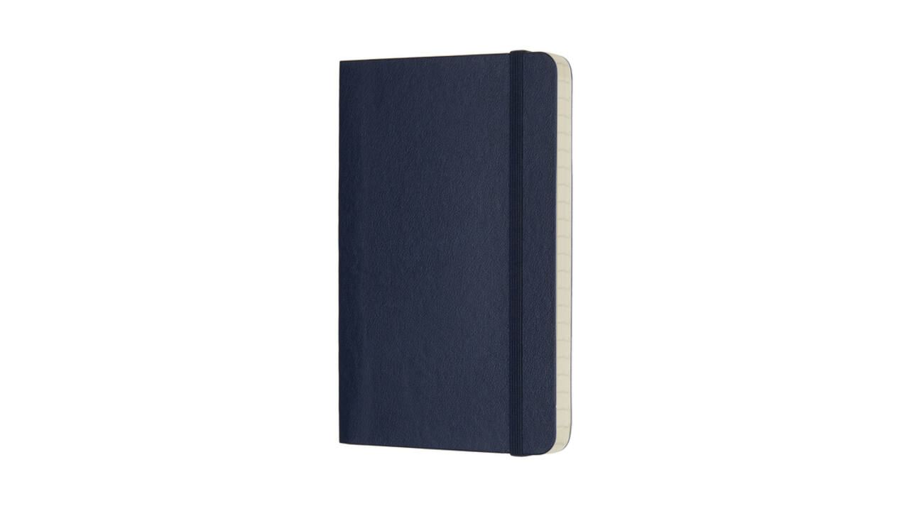 notitieboek A6 Moleskine SC saffier blauw