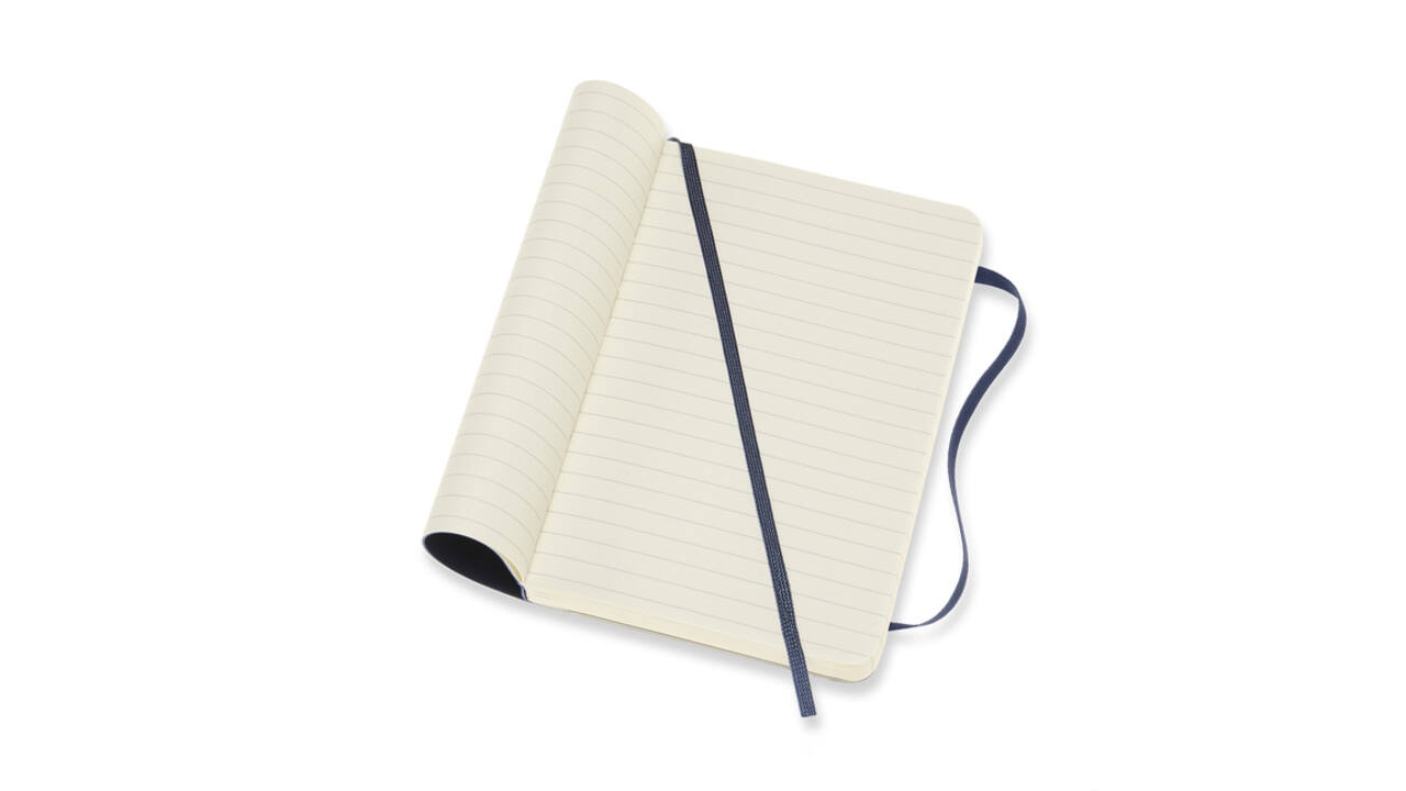 notitieboek A6 Moleskine SC saffier blauw
