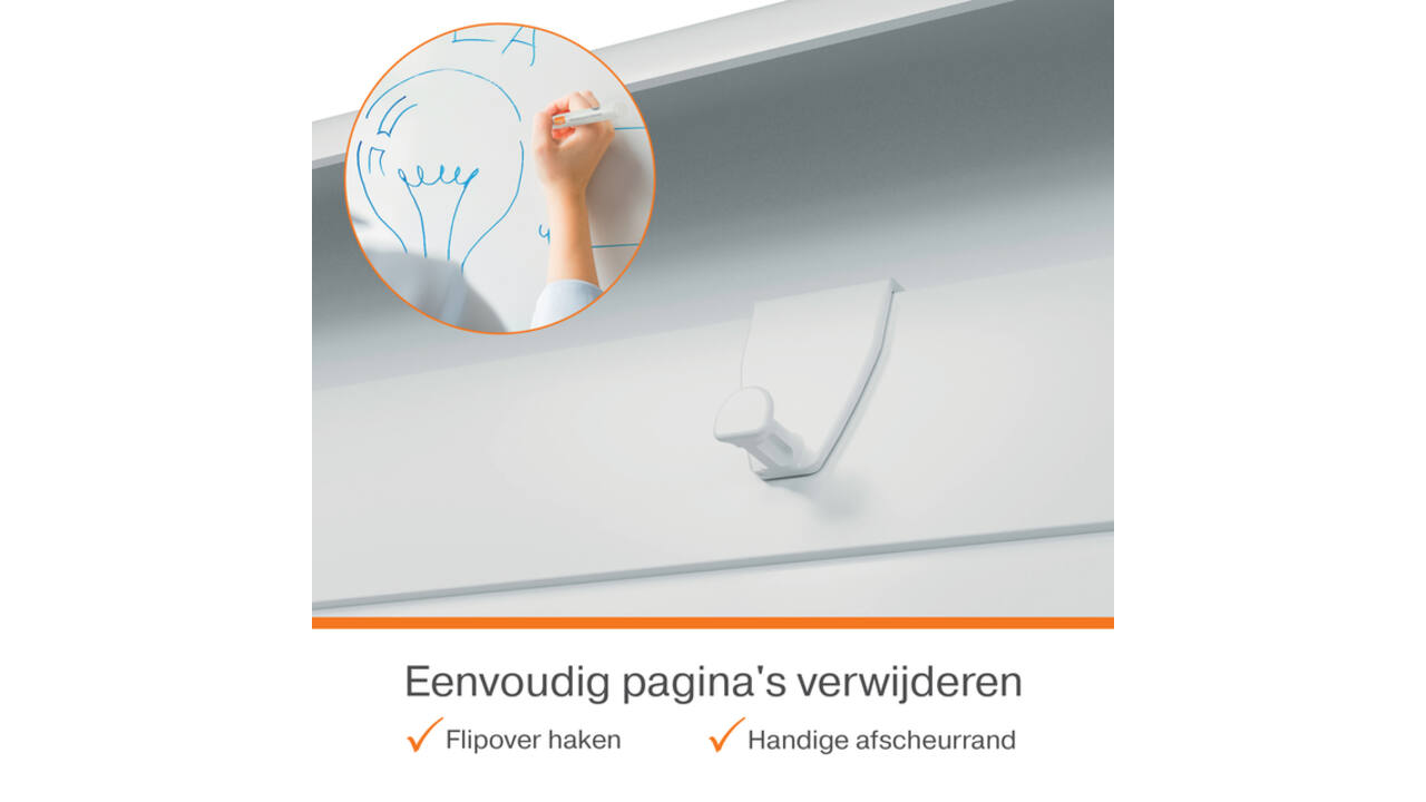 Flipover Nobo Premium Plus staal driepootstatief
