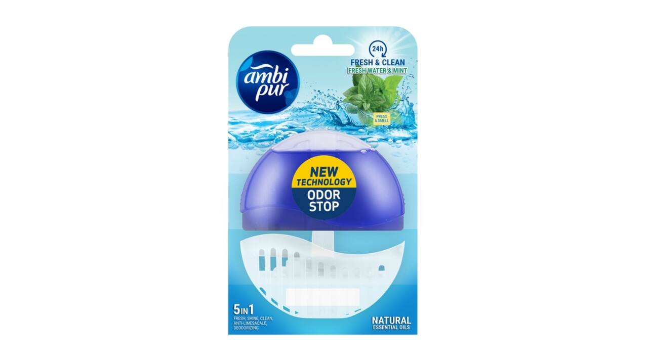 Toiletblok Starterkit Ambi Pur Fresh Water & Mint 55ml