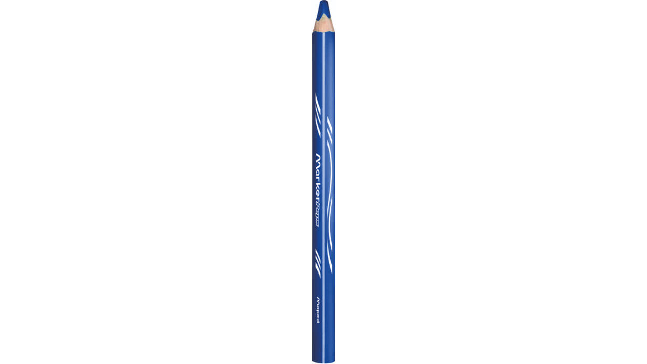 Whiteboardpotlood Maped Marker'Peps inclusief slijper set à 4 kleuren