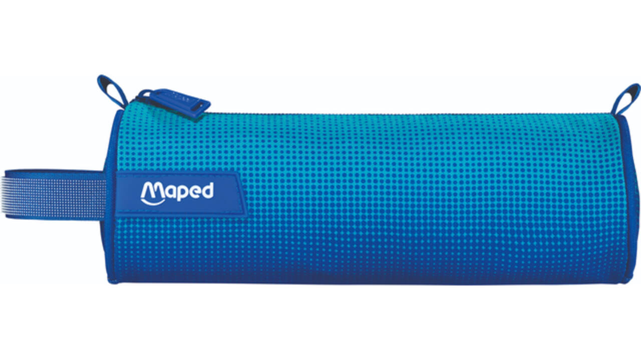 Etui Maped Kidy Learn Concentration rond blauw