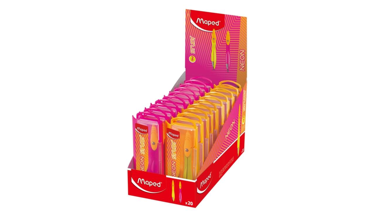 Passer Maped Neon Study display à 20 stuks assorti