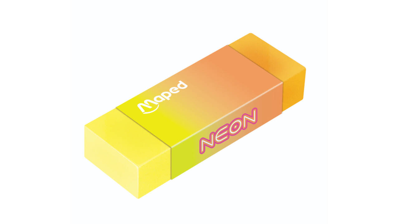 Gum Maped Neon set à 2 stuks assorti