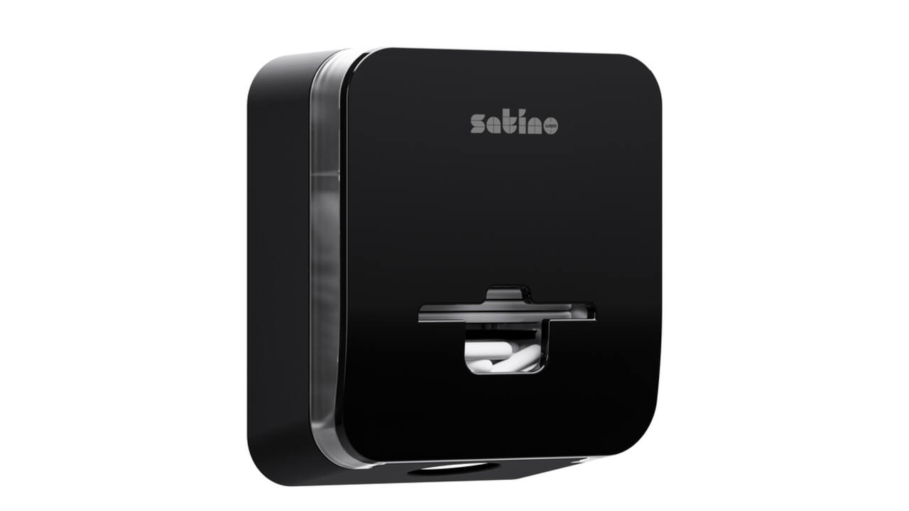 Dameshygiënedispenser Satino FC1 Hyginity FemCare zwart 333443