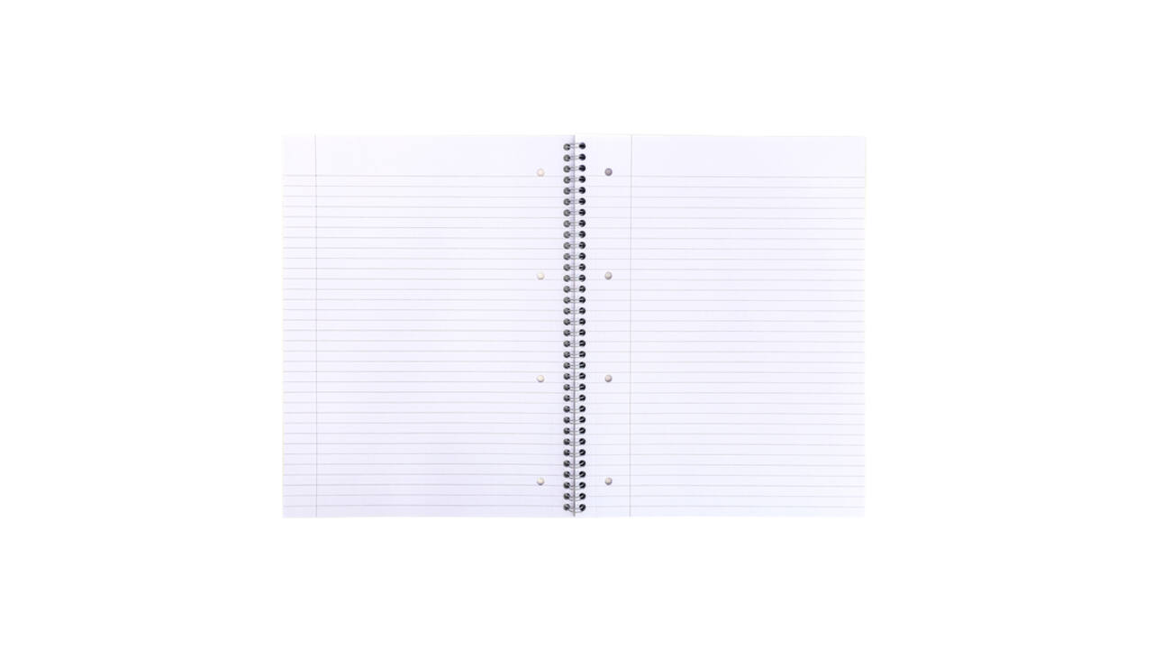 Collegeblok Pukka Pad Jotta Recycled A4 lijn 4-gaats 110 pagina's 80gr groen