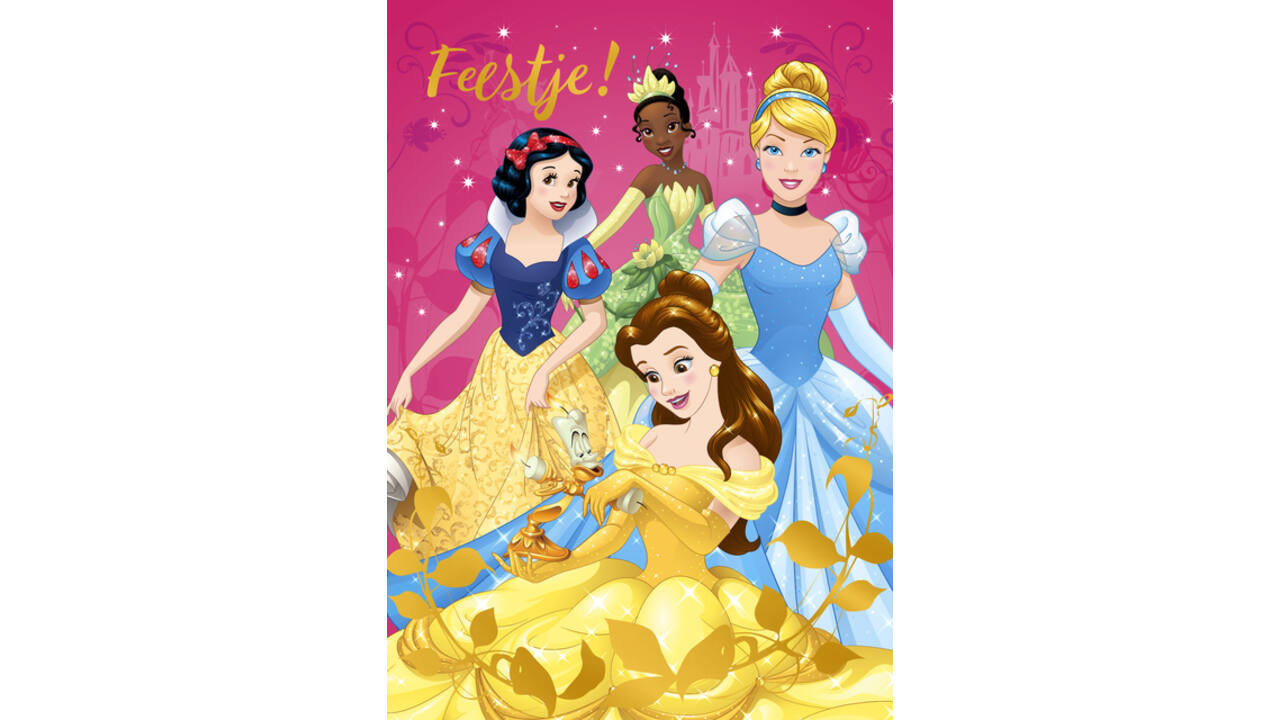 Uitnodigingen GirlsDisney Princess