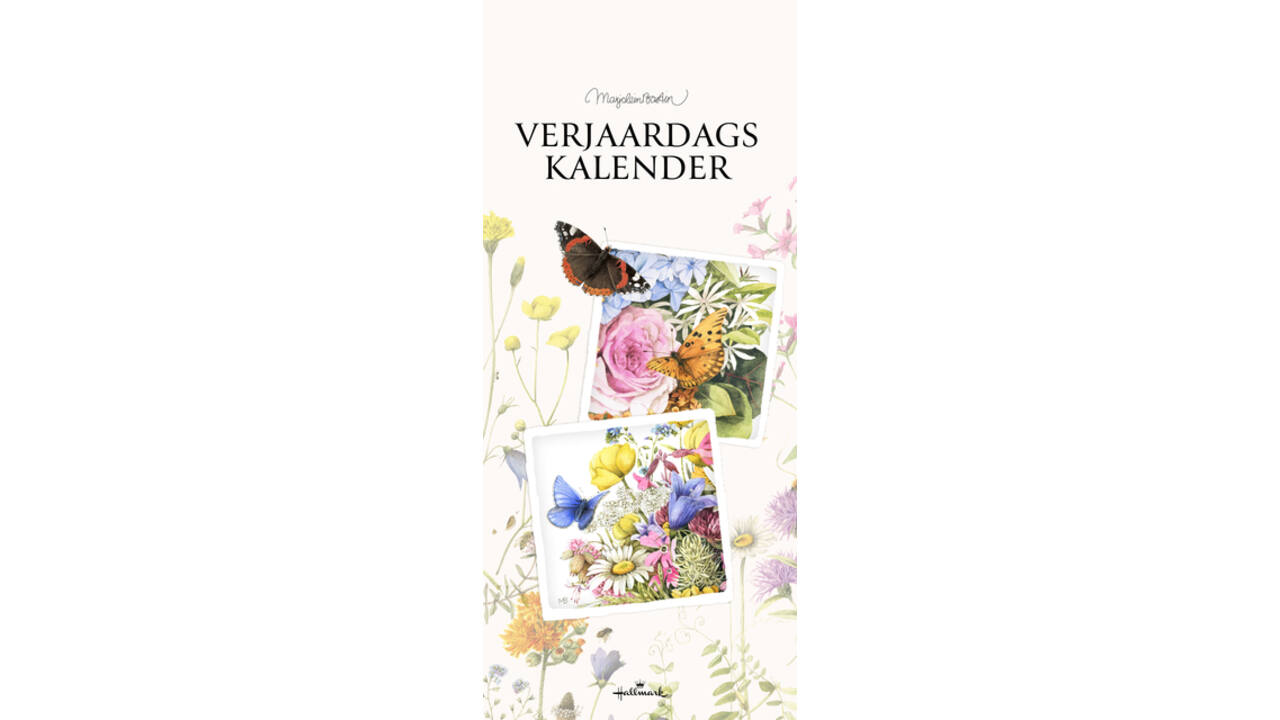 Verjaardagskalender lang Marjolein Bastin 14x34cm