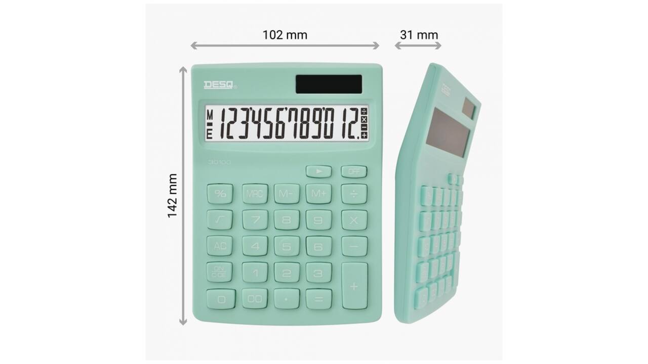 Rekenmachine Desq Compact mint