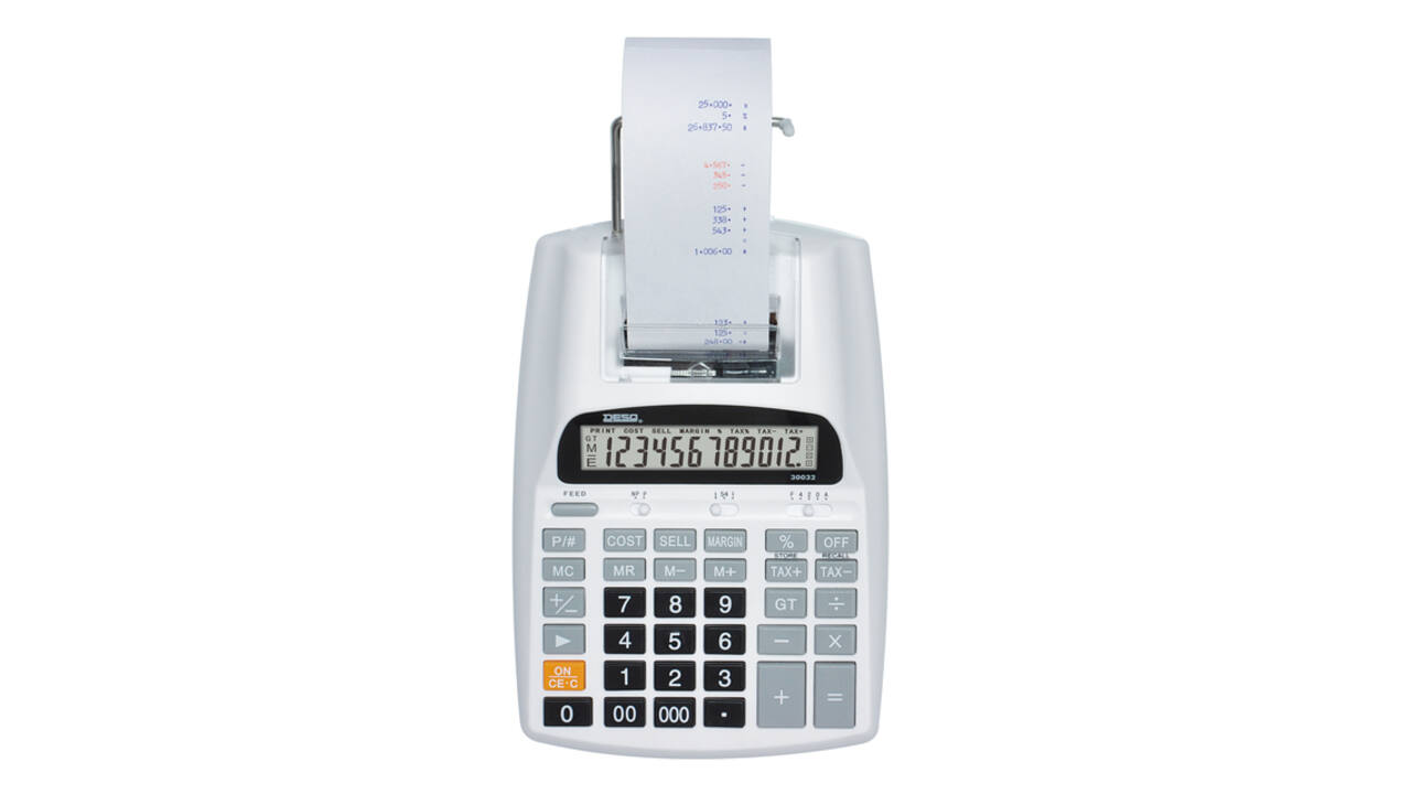 Rekenmachine Desq telrol
