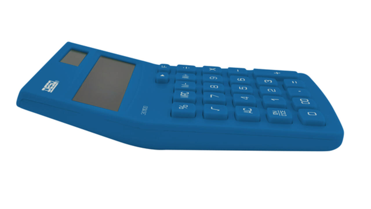Rekenmachine Desq Compact navy