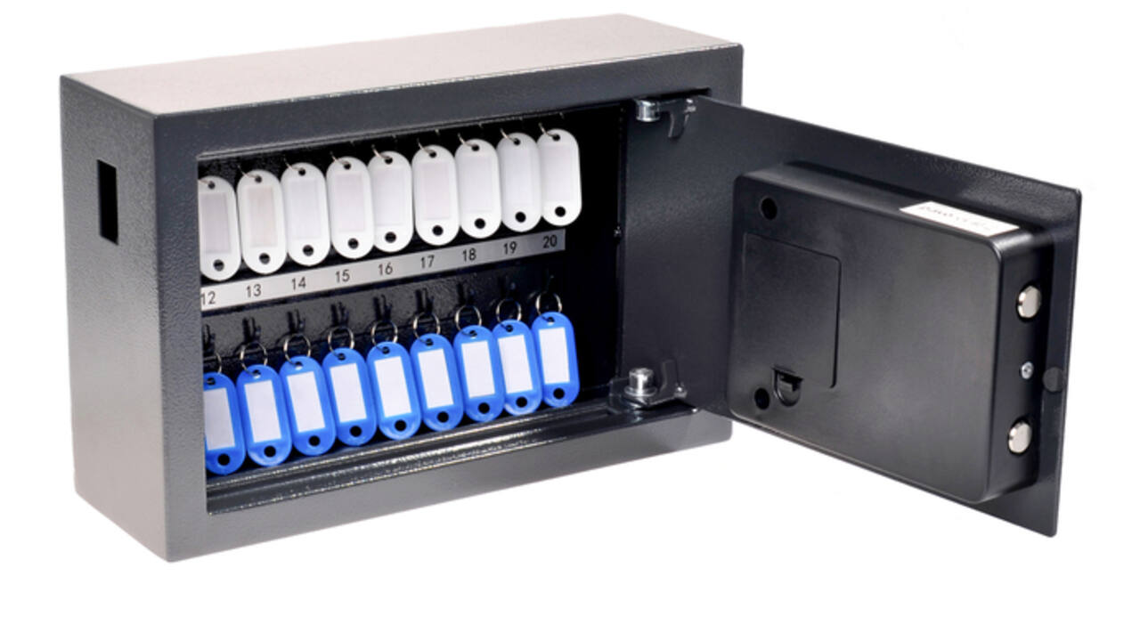 Sleutelkast Pavo High security Advanced 20 haken 200x310x100mm