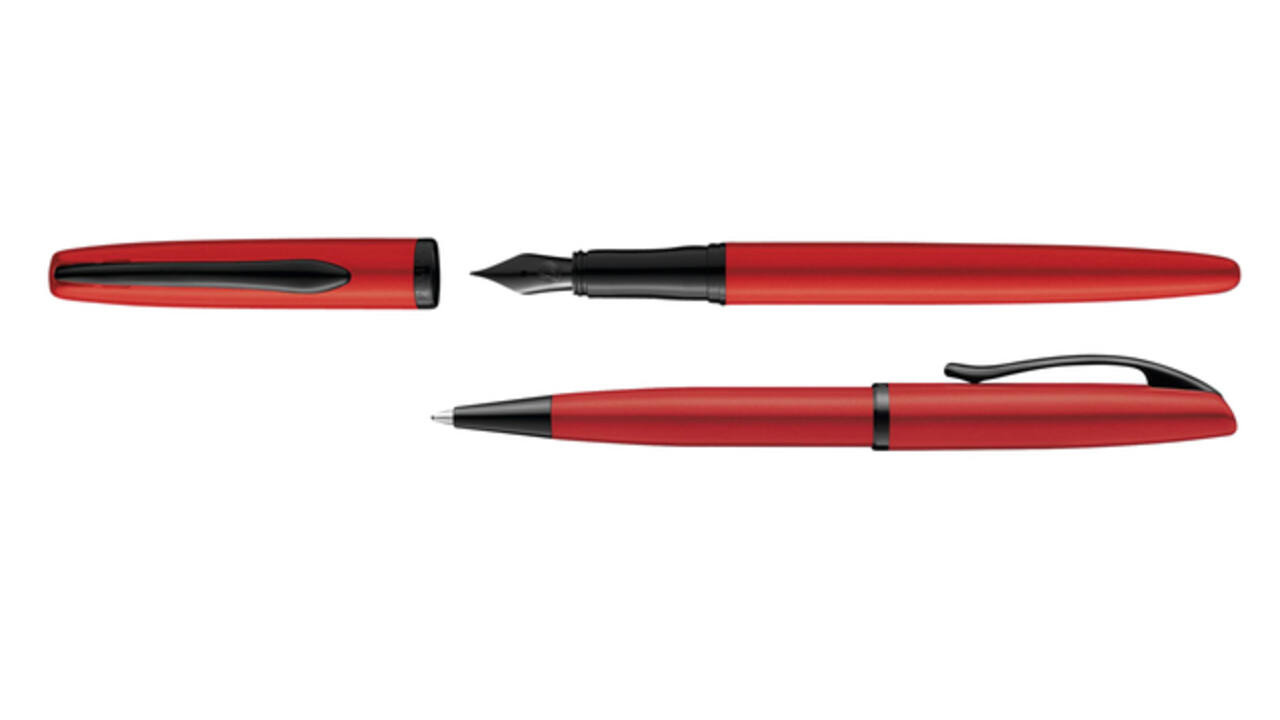 Schrijfset Pelikan Jazz Noble Elegance K36+P36 medium red