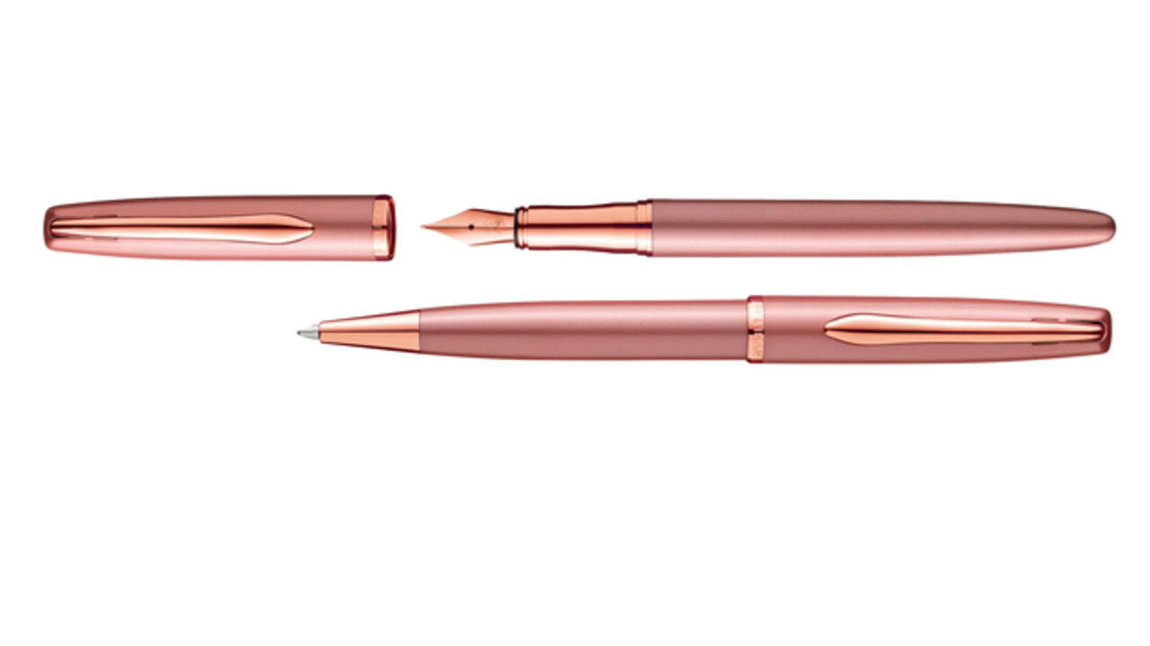 Schrijfset Pelikan Jazz Noble Elegance K36+P36 medium rose
