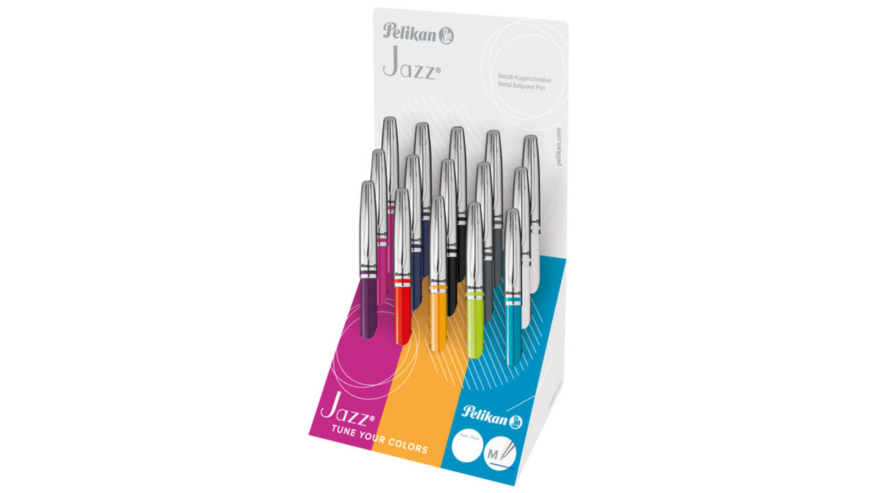Balpen Pelikan Jazz Classic K35CD-15 medium assorti