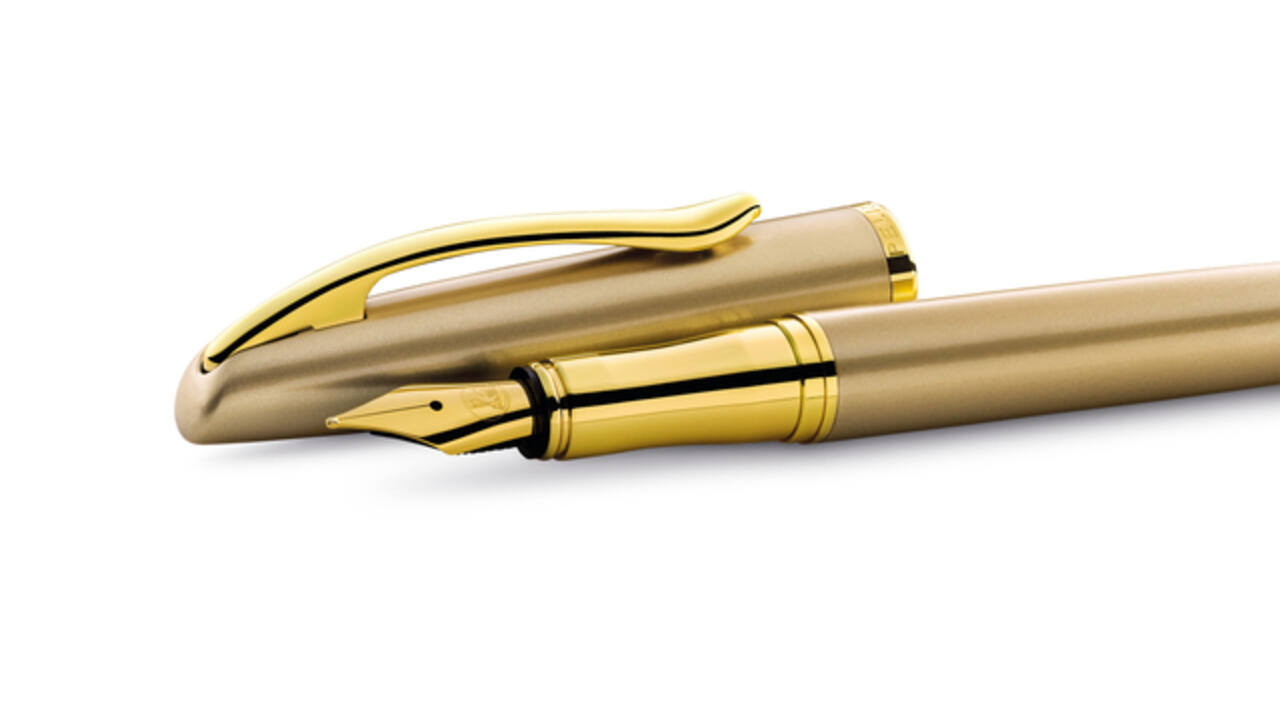 Schrijfset Pelikan Jazz Noble Elegance K36+P36 medium gold