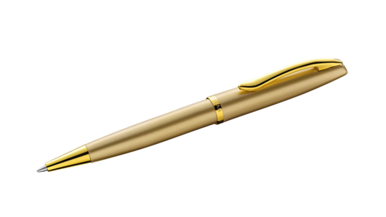 Schrijfset Pelikan Jazz Noble Elegance K36+P36 medium gold