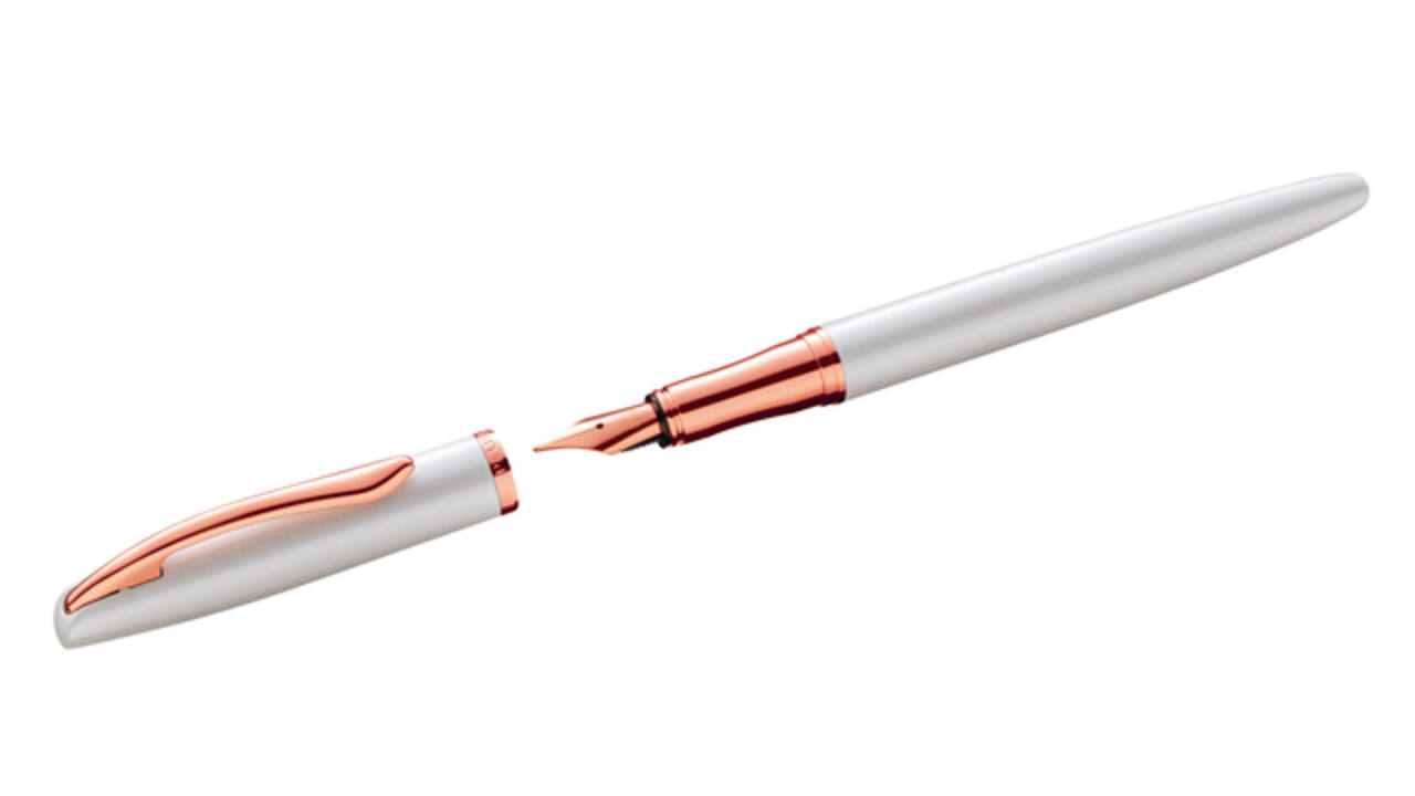 Schrijfset Pelikan Jazz Noble Elegance K36+P36 medium pearl