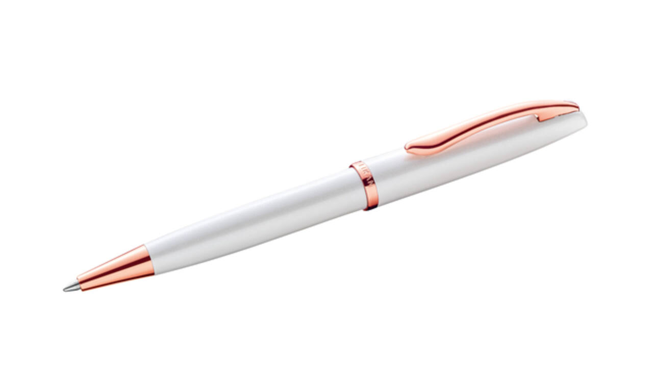 Schrijfset Pelikan Jazz Noble Elegance K36+P36 medium pearl