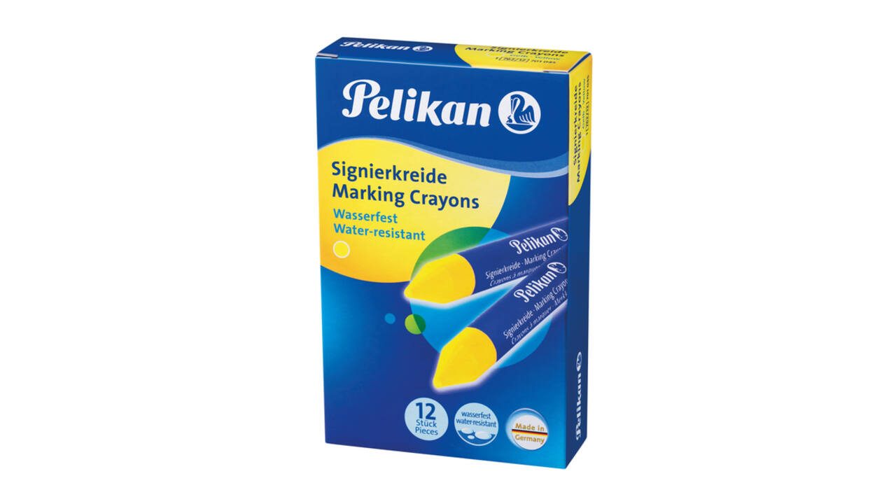 Markeerkrijt Pelikan 762/12 geel
