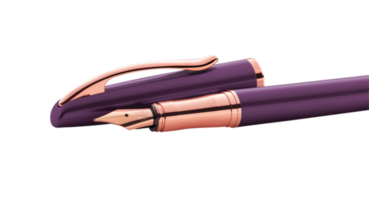Schrijfset Pelikan Jazz Noble Elegance K36+P36 medium viola