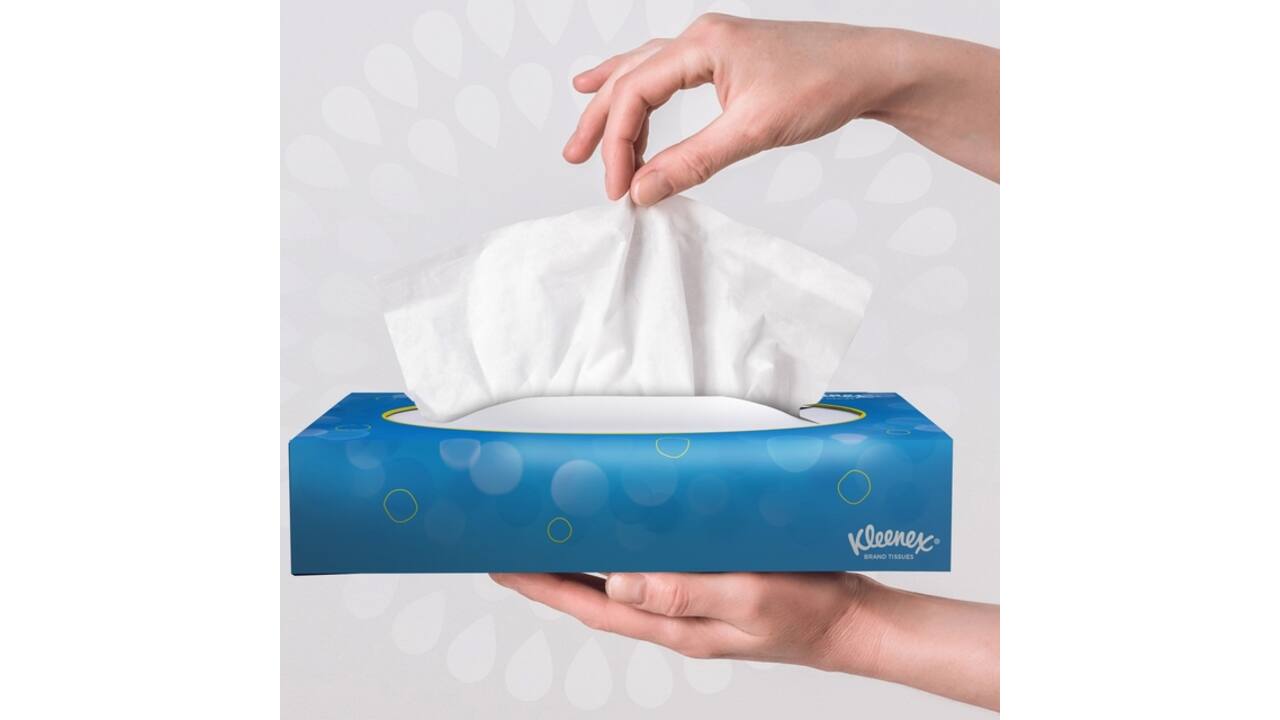 Facial tissues Kleenex 2-laags 100 vel wit 8827