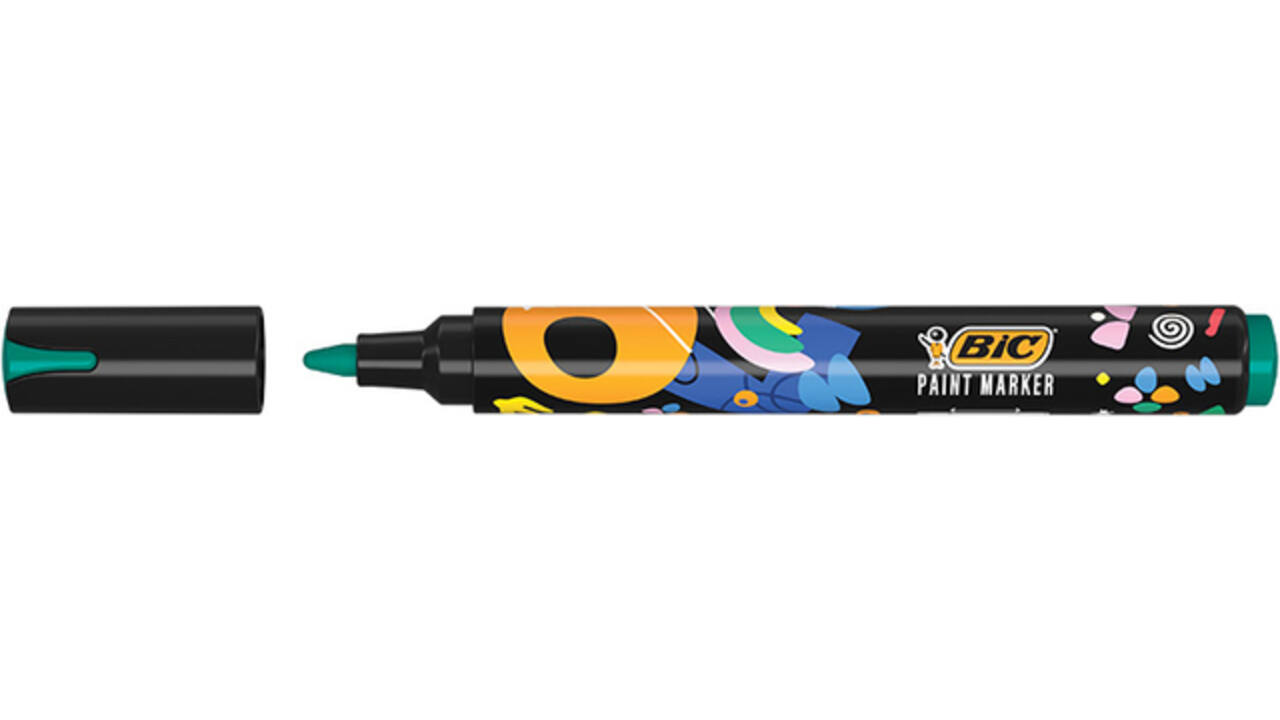 Paintmarker Bic Intensity assorti 8 stuks