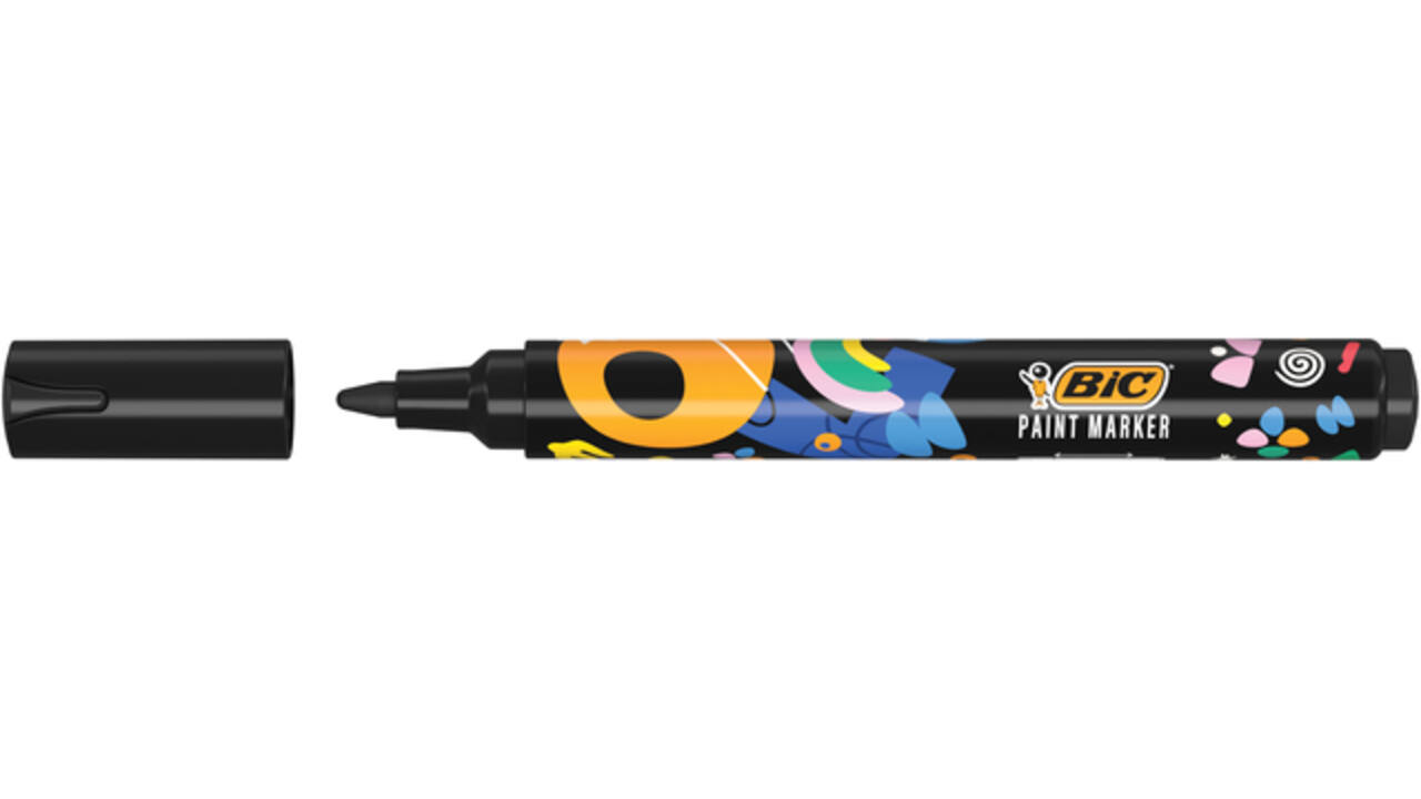 Paintmarker Bic Intensity zwart