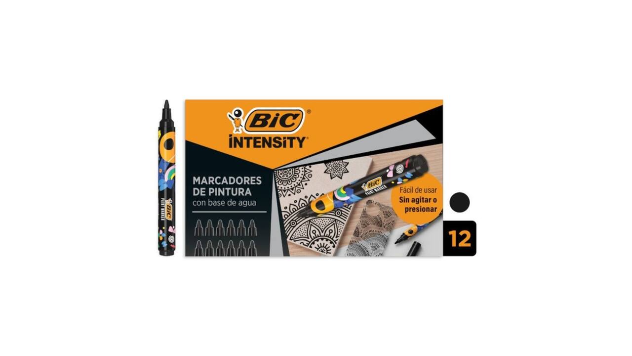 Paintmarker Bic Intensity zwart