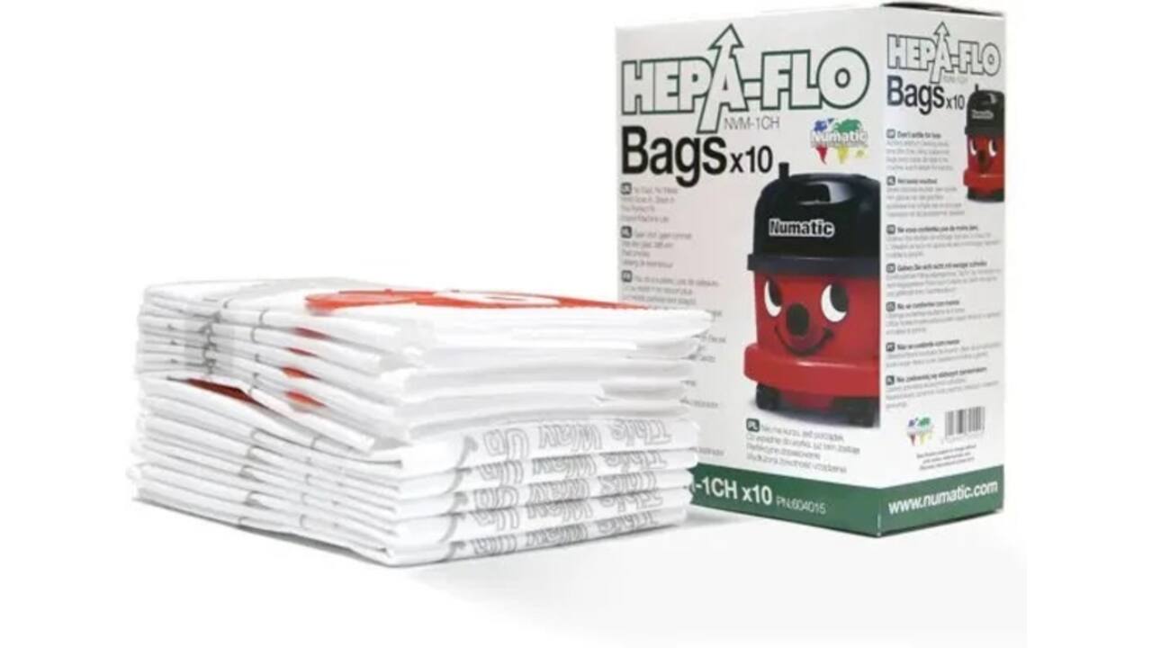Stofzuigerzak Numatic Hepa Flo NVM-1CH microvezel Original 10 stuks