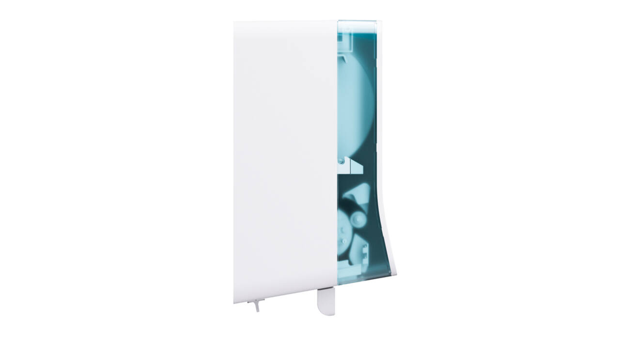 Handdoekroldispenser Satino SYS1 Hyginity wit 333418