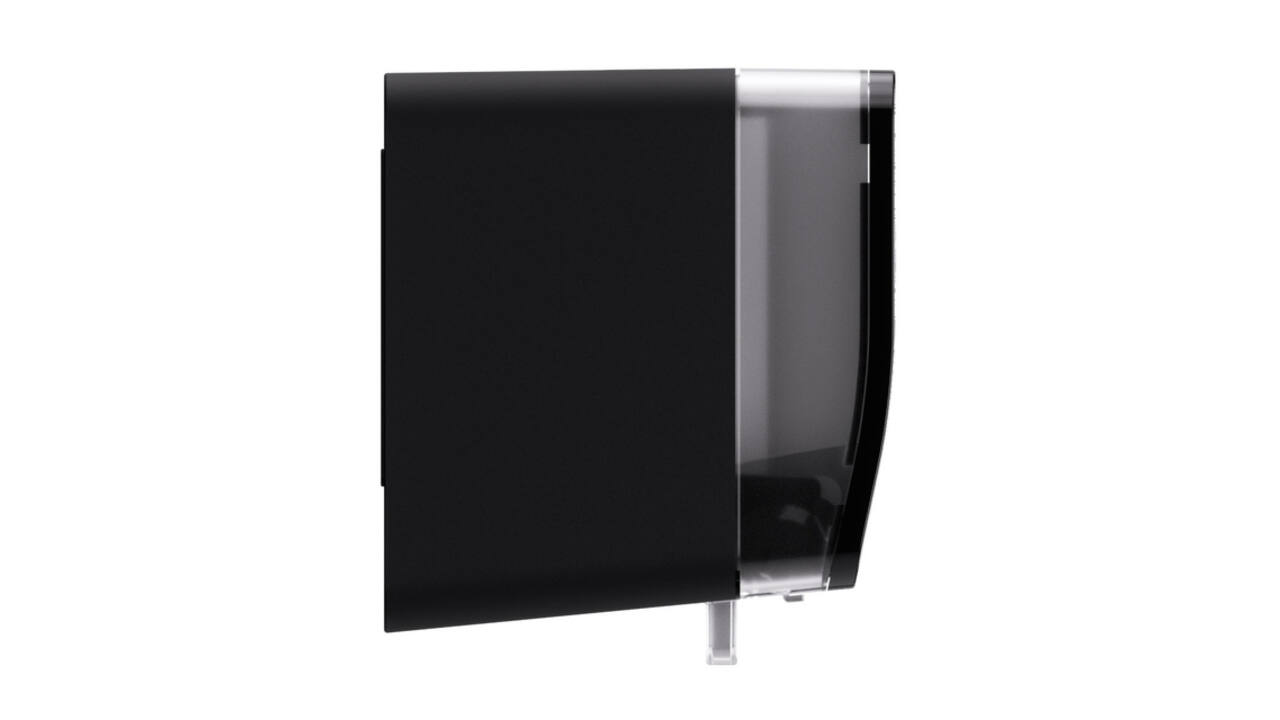 Toiletpapierdispenser Satino MT1 Hyginity duo zwart 333427