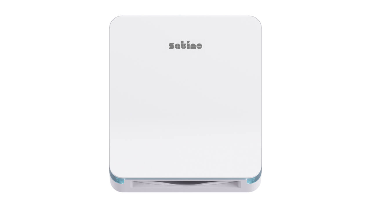 Handdoekdispenser Satino PT3 Hyginity S wit 333402