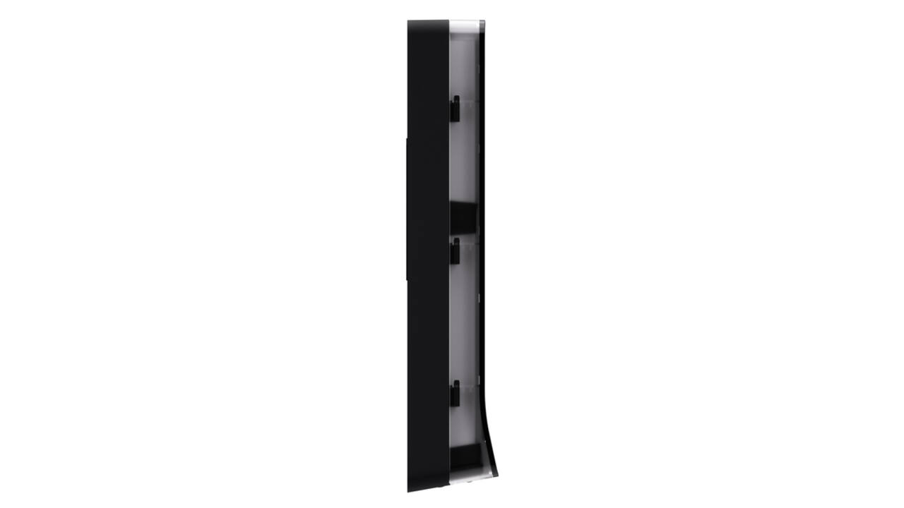 Handdoekdispenser Satino PT2 Hyginity XL zwart 333409