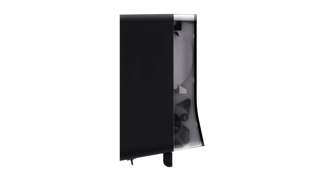 Handdoekroldispenser Satino SYS1 Hyginity zwart 333419
