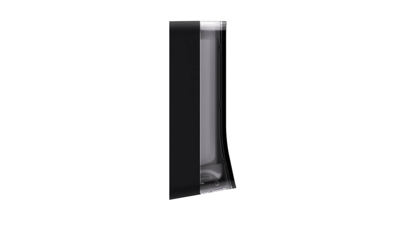 Handdoekdispenser Satino PT2 Hyginity S zwart 333413