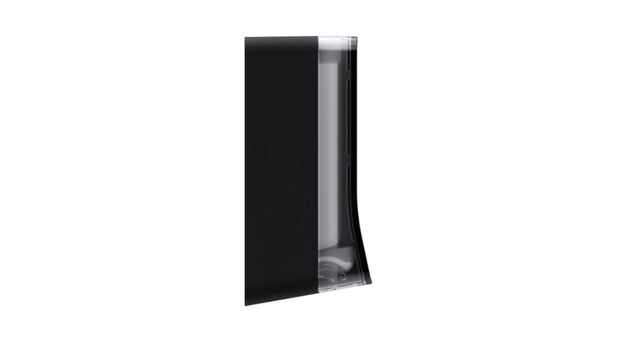 Handdoekdispenser Satino PT3 Hyginity S zwart 333403