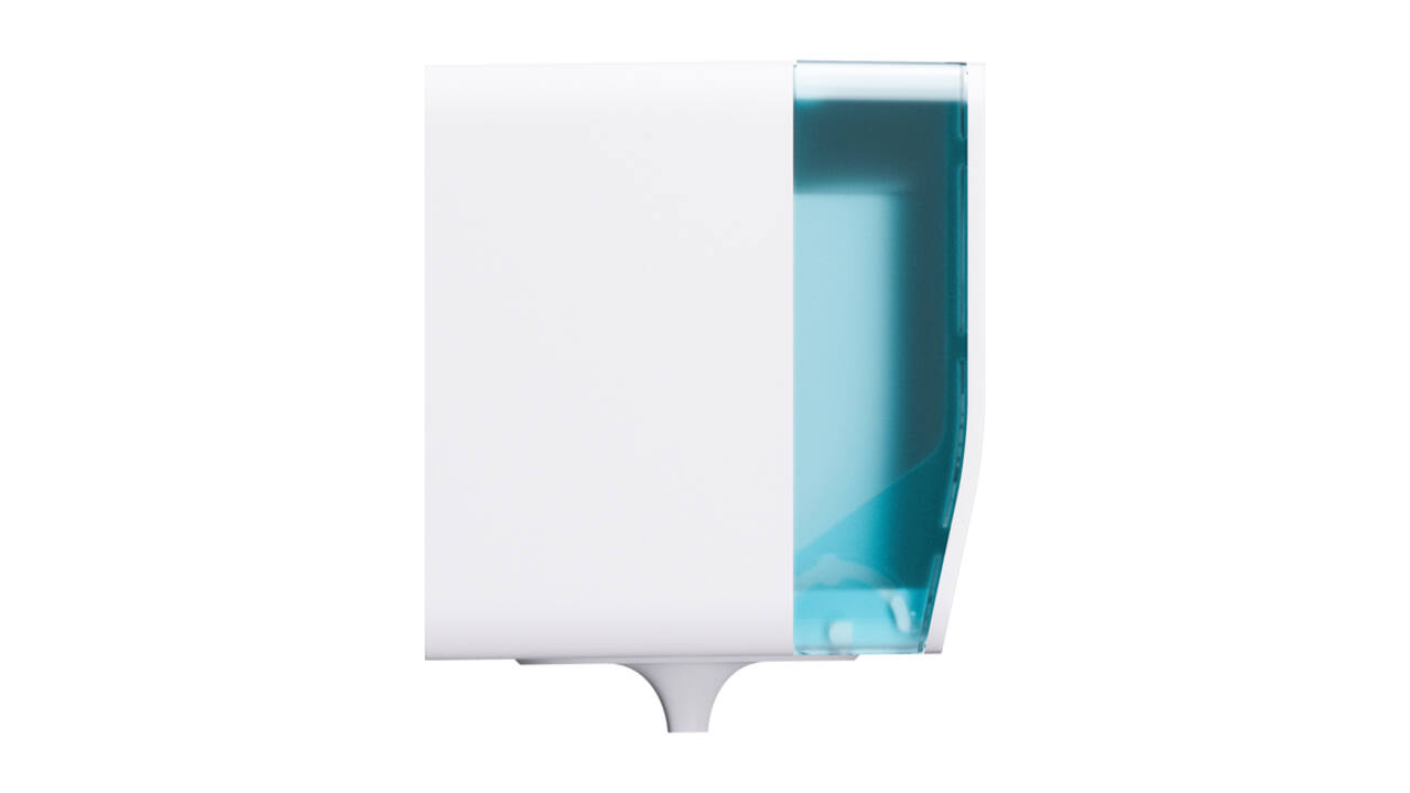 Poetspapierdispenser Satino CF1 Hyginity Plus medium wit 333416